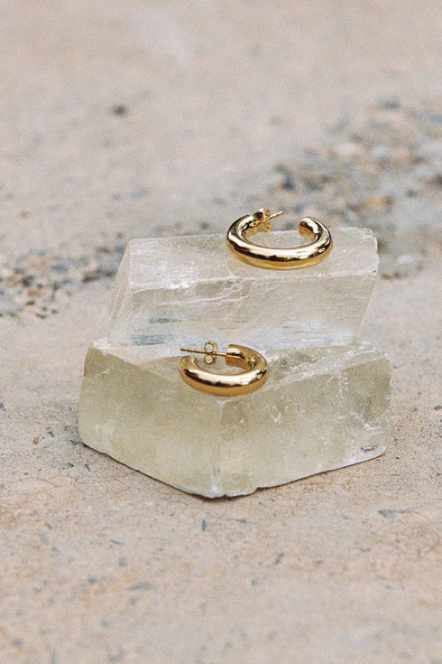 STATEMENT CHUNKY HOOPS ZILVER | 20mm